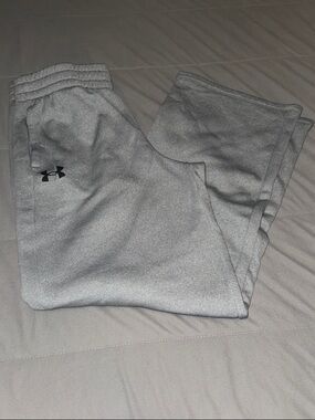 Under Armour Light Gray Jogger Sweatpants